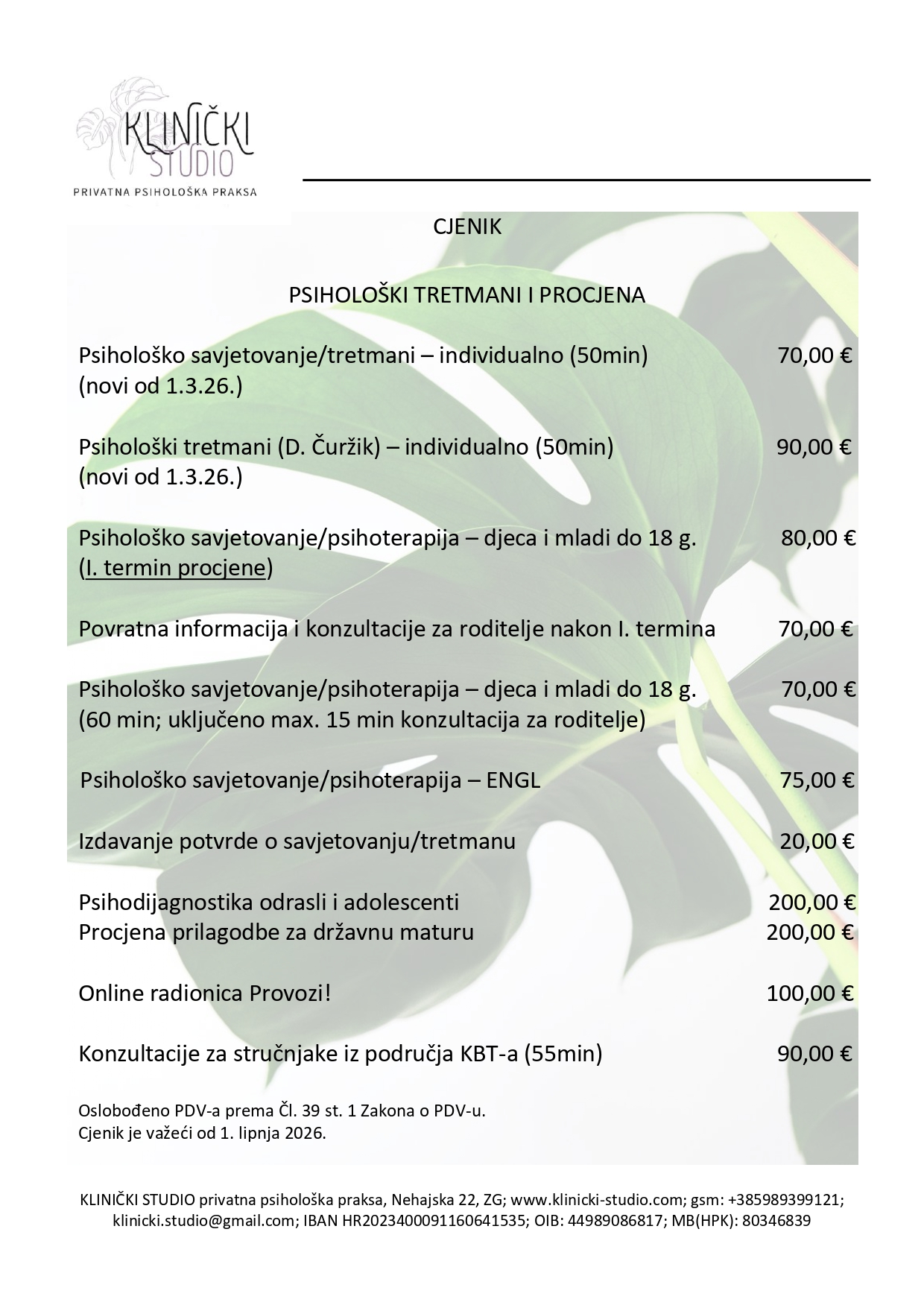 cjenik